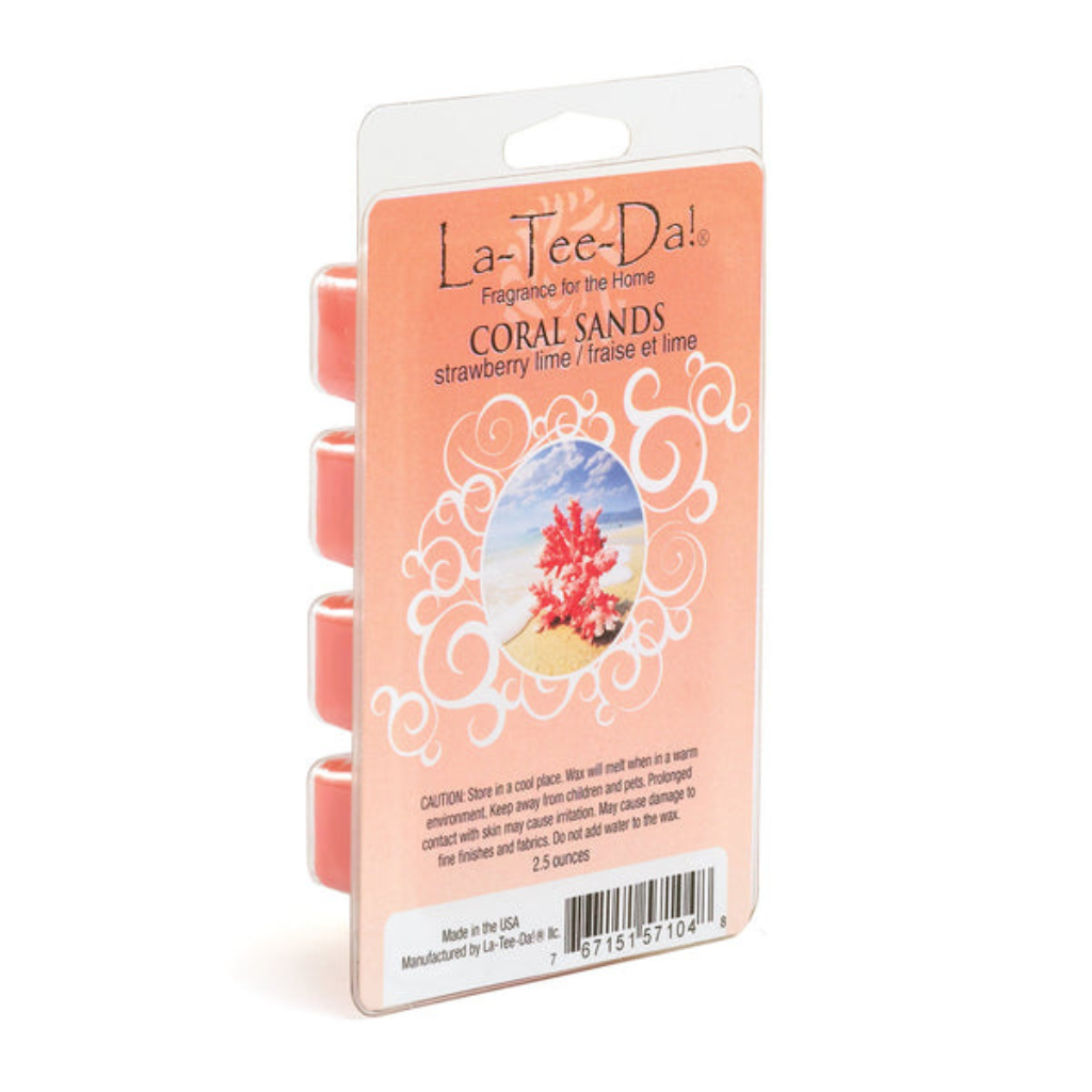 Lateeda Wax Melt Coral Sands 2.5 Oz