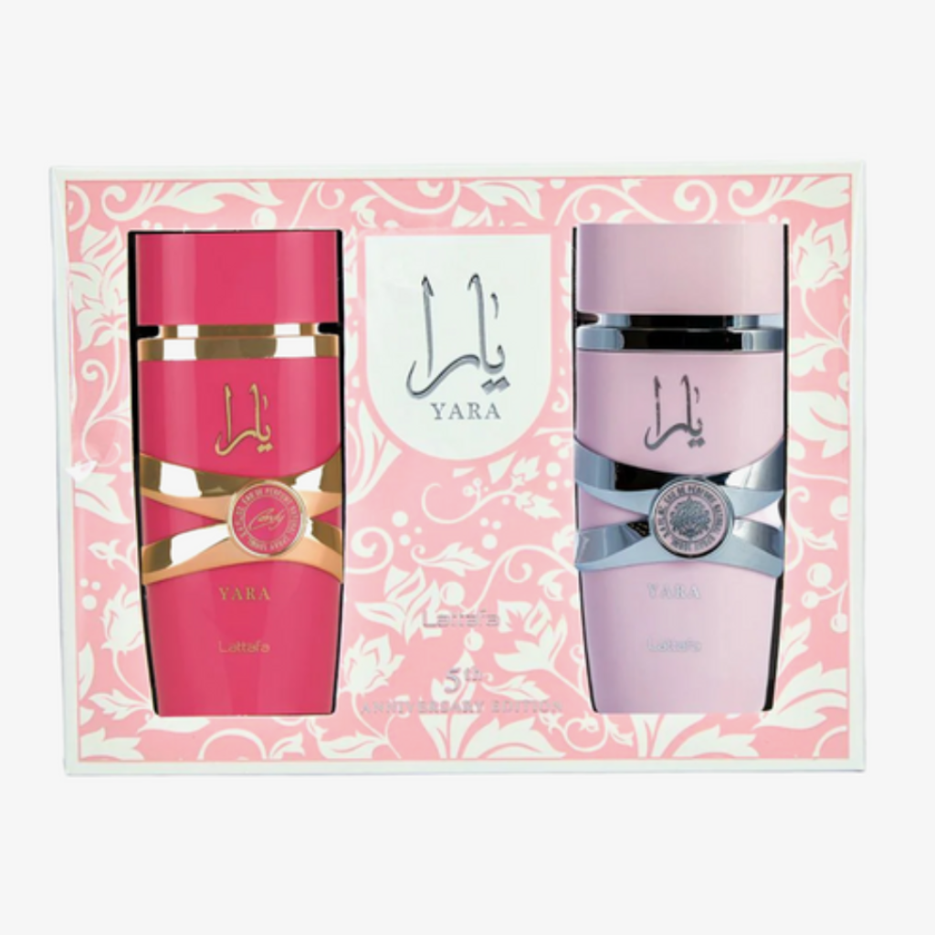 Lattafa Yara 5th Anniversary 2 Pcs Gift Set Yara And Candy