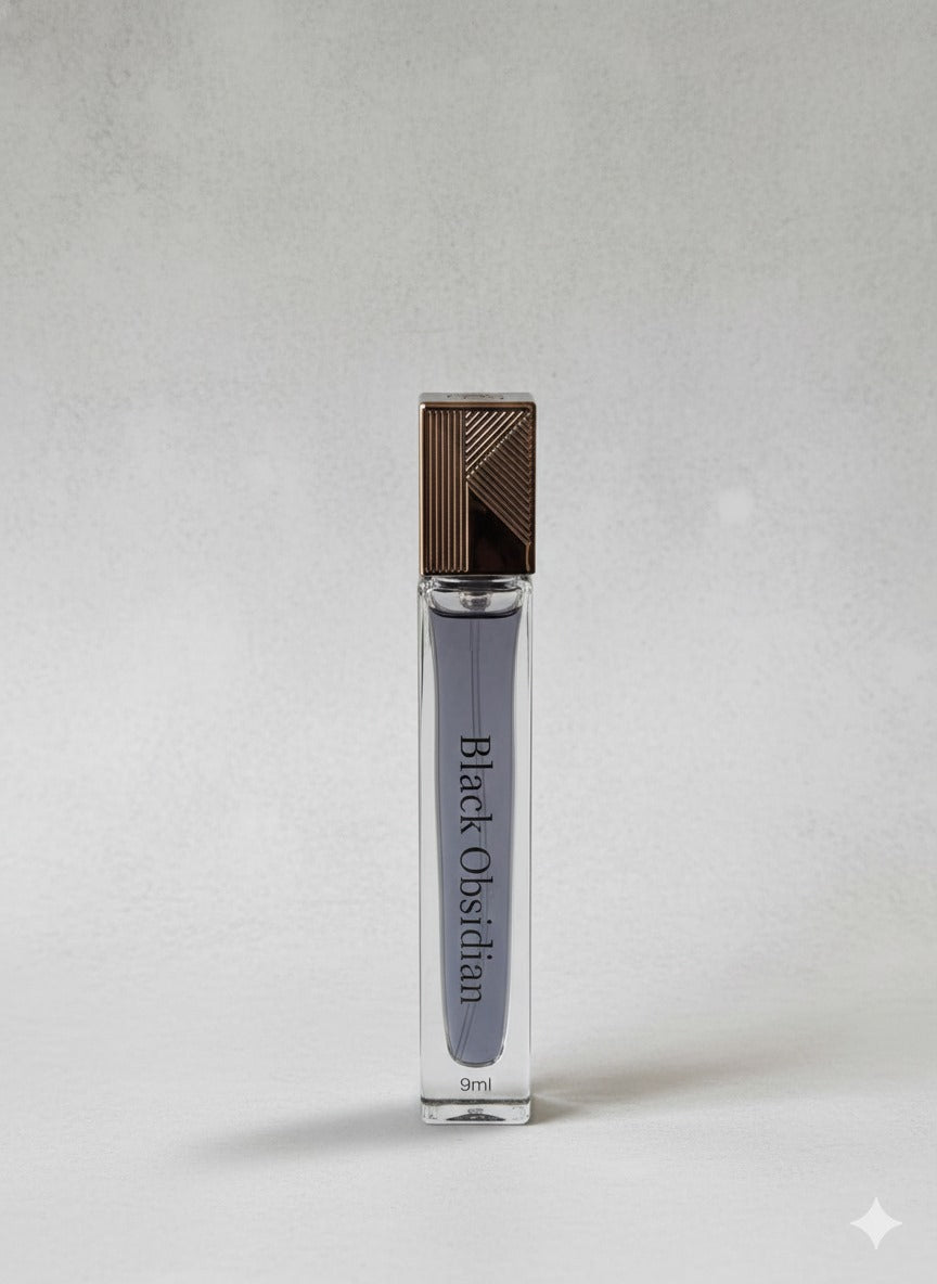 Travel Spray Black Obsidian (M) EDP 9ml - Aurora Scents