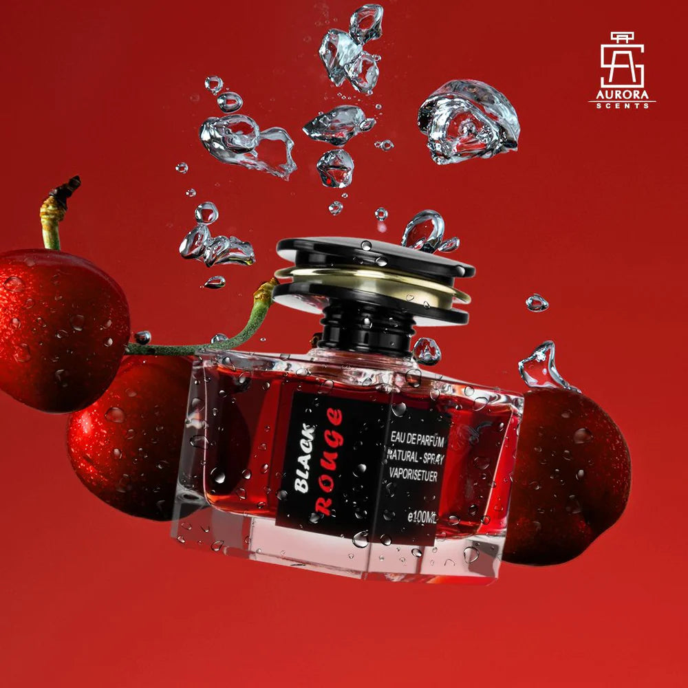 Aurora Black Rouge EDP For Women |100ml-Display
