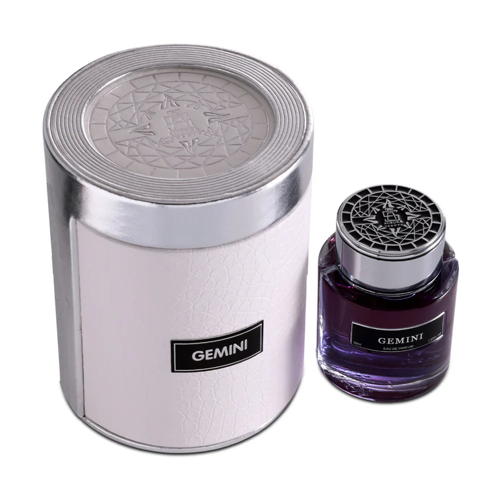 Aurora Gemini Men & Gemini Noir EDP for Men | 50ml x 50ml |100ml-Box