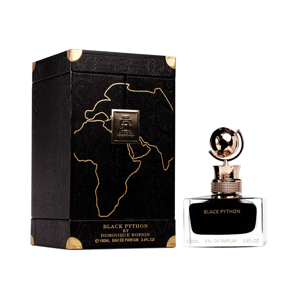 Aurora Globe Collection Black Python EDP Unisex | 100ml-Box
