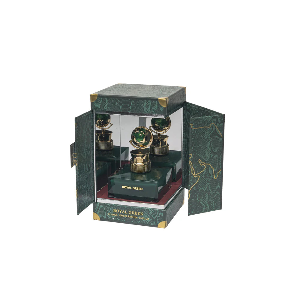 Aurora Globe Collection Royal Green EDP Unisex | 100ml-Box2