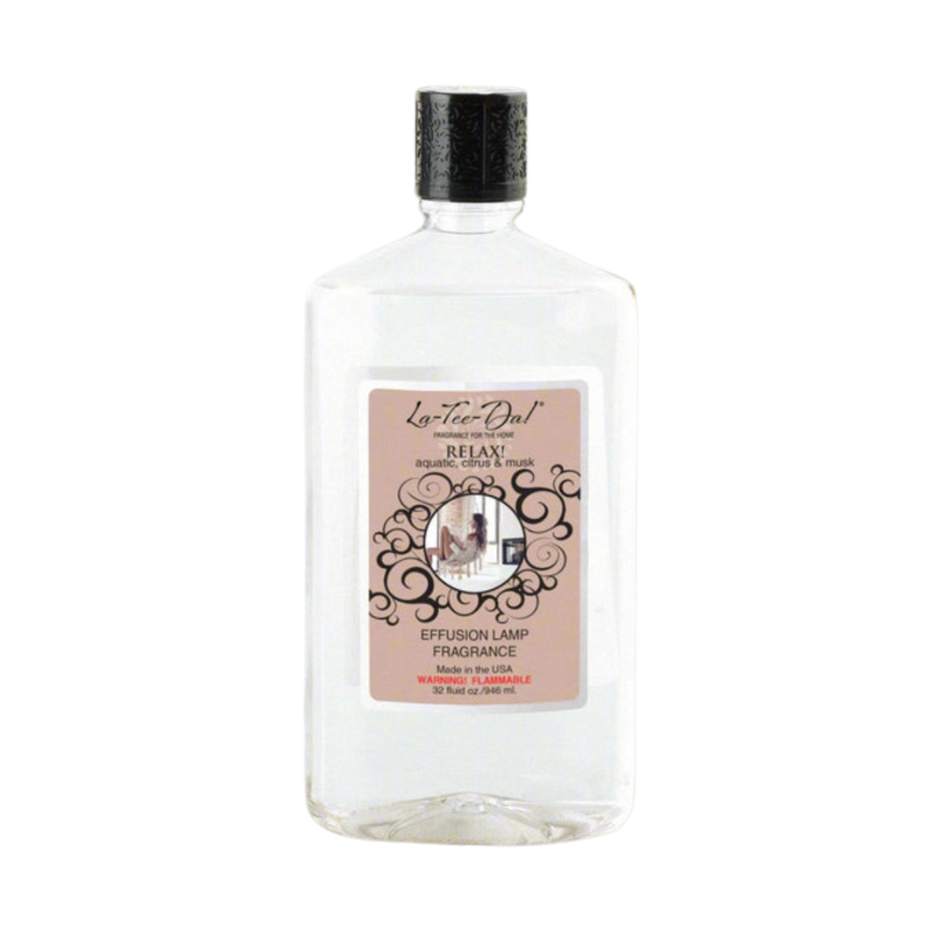Lateeda Effusion Lamp Fragrance Refill Relax 32 Oz