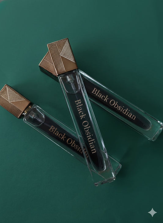 Travel Spray Black Obsidian (M) EDP 9ml - Aurora Scents